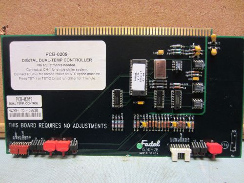 Fadal PCB-0209 Digital Dual Temp Controller Board  1550-2B