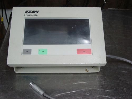 E-Z-EM Percupump contrast injector touchscreen controll panel