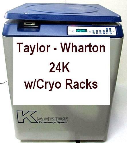 TAYLOR-WHARTON 24K CRYOGENIC STORAGE DEWAR