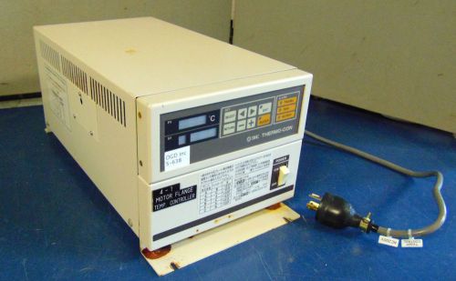 Smc thermo-con 4-1 motor flange temp. controller inr-244-203b powers on s638 for sale