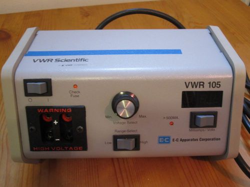 VWR 105 Constant Voltage Lab DC Power Supply