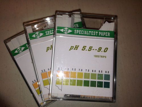100 ct.. pH Test Strips  5.5-9.0 - 3pack