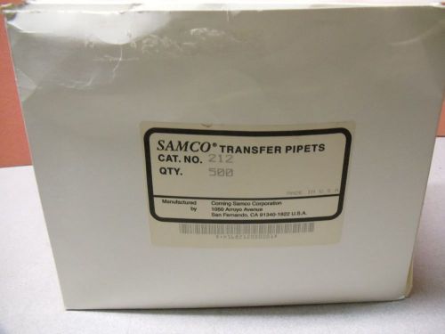 423 New Samco Transfer Pipets, 1 ml measured Volume, Cat.No. 212