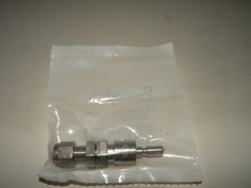 Swagelok stem quick connect 1/4&#034; bulkhead tube fitting ss-qc4-s1-400 for sale