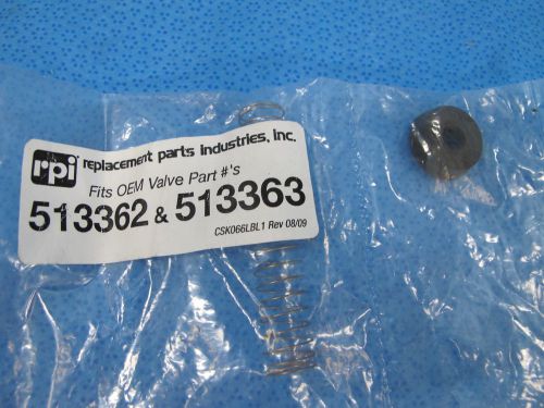 Rpi csk066 spring and o-ring - 513362 513363 - lot of 3 for sale
