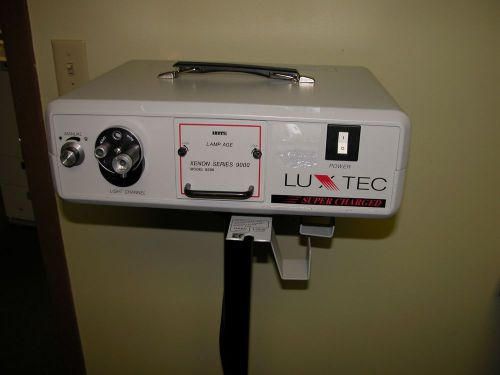Luxtec supercharged 9300 xenon series 9000 endoscopic light source - good bulb for sale