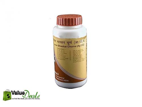 Lavan bhaskar churna for gastric stimulant ramdev’s patanjali 100gm herbal ehf for sale