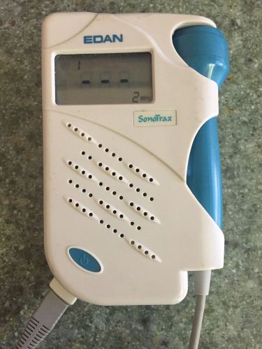 Edan sonotrax basic ultrasonic pocket doppler - 2 mhz waterproof probe for sale
