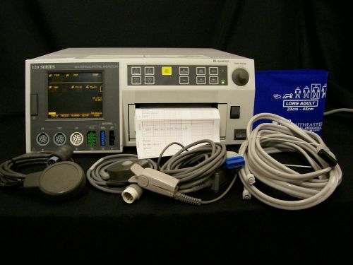 Corometrics Model 129 Fetal Monitor Patient Ready120 Series