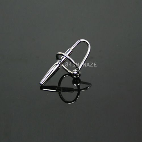 NEW Through-hole Urethral Sounds Penis Plug Stainless Steel Plug FREE SHIP
