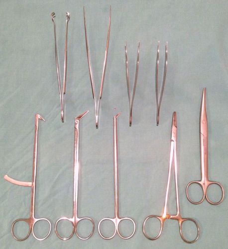 ENT Surgical Set (Lot of 9 Items)