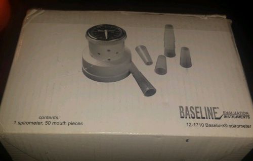 Baseline spirometer new with 50 mouth pieces