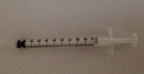 1800 1cc tuberculin  luer slip  syringes 1ml sterile new syringe only no needle for sale