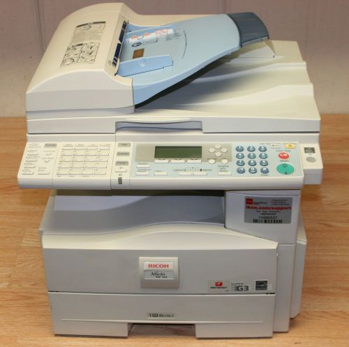 Ricoh MP 161 Printer Desk Top Copier Scanner Fax - Only 67K on Meter - NICE!