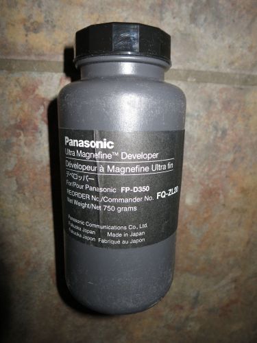 Panasonic Ultra Magnefine Developer. 750 Grams. FQ-ZL20 Compatible w/ FP-D350.