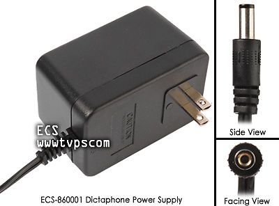 ECS Dictaphone 860001 C-Phone 0420 0421 Power Supply