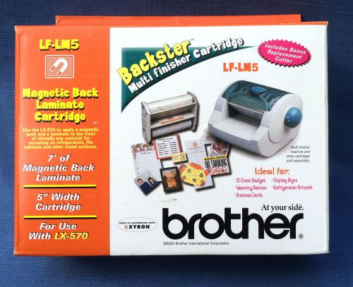 Brother Backster LF-LM5 Magnetic Back Laminate Cartridge 7&#039; For LX-570