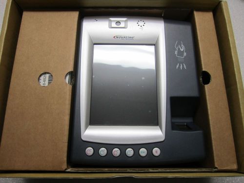 Novatime nt6500fp touch screen fingerprint time clock terminal for sale