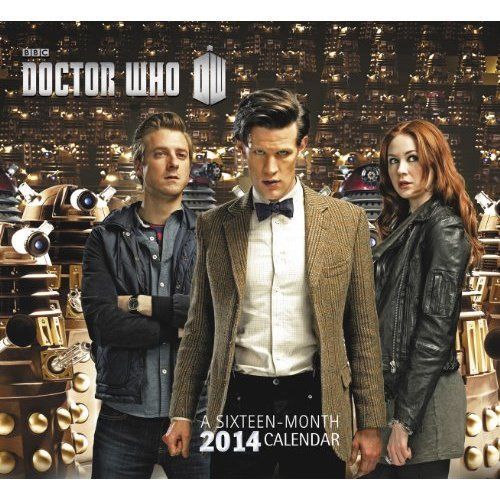 2014 Doctor Who Wall Calendar By BBC America EE492686 Home Office Brand New