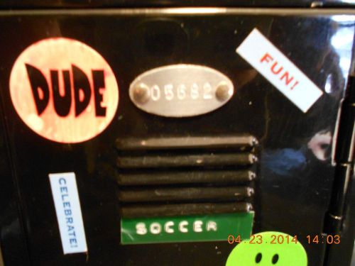 Retro school gym sports locker novelty desk organizer modern art fun stickers for sale
