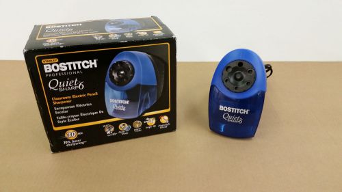 Stanley Bostitch QuietSharp6 Classroom Electric Pencil Sharpener FREE SHIPPING!