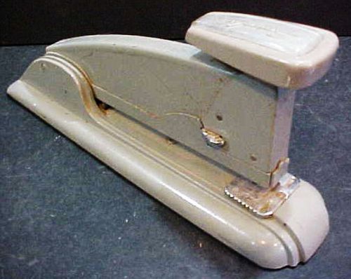 Swingline vintage USA gray institutional office desk stapler FREE S/H