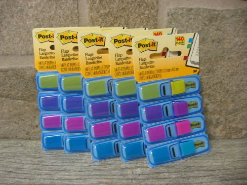 3M Post It Flags - Buying 5 Packages - 140 Flags Per Package (111314-005)