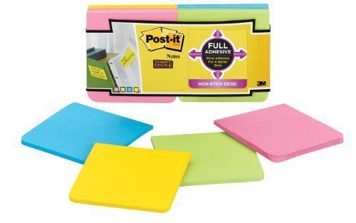 Post-it super sticky full adhesive note - removable - 3&#034; x 3&#034; - (f33012ssau) for sale