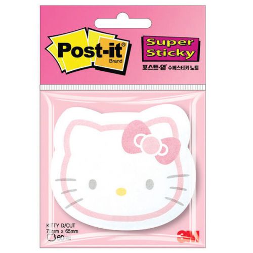 Hello Kitty 3M Post-it Super sticky note Pad Memo SSN-KT D/CUT HD