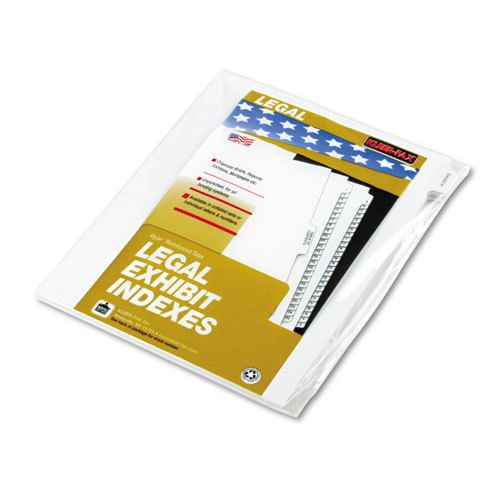 90000 series legal exhibit index dividers, 1/10 cut tab, &#034;exhibit a&#034;, 25/pack for sale
