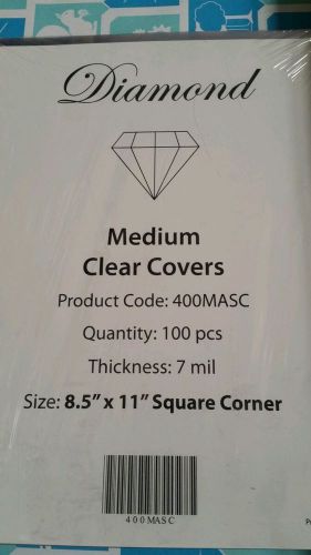 Medium clear covers