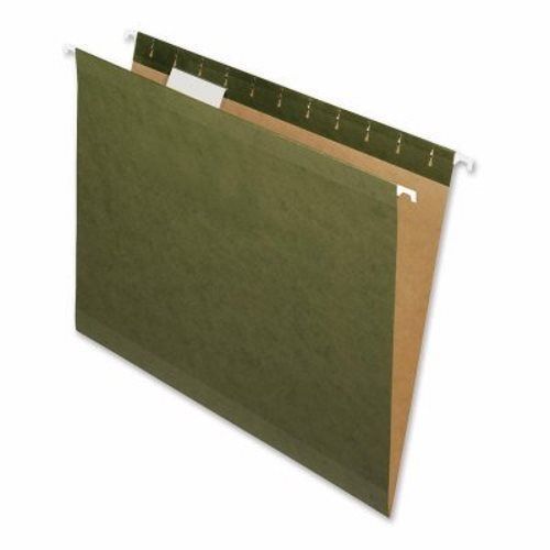 Nature Saver Hanging File Folders,Recycled,1/5 Cut,Letter,25/BX,Green (NAT08650)
