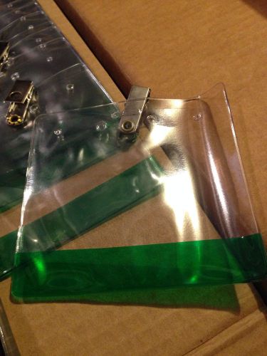 Name Badge Green Bar Meeting Convention Badge 100 Count