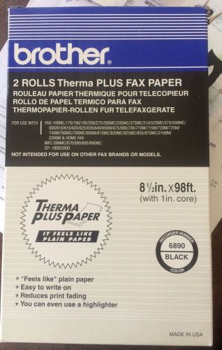 Brother Therma Plus Fax Paper - 2 roll box