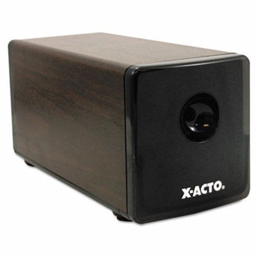 X-acto heavy-duty desktop electric pencil sharpener, walunt grain (epi1716) for sale