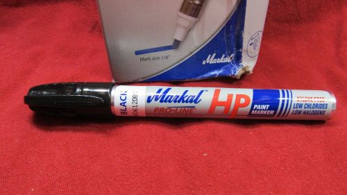 La-co_markal_hp pro-line_liquid paint markers_96963_black_lot of 11 for sale
