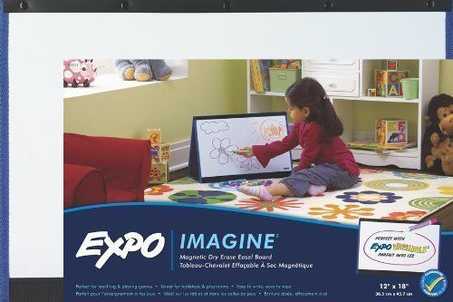 Expo Magnetic Dry Erase Easel Board for Kids, 12 x 18 Inches (1763773)-Doubled