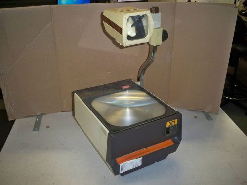 3M 213 Overhead Transparency Projector Tested w/Bulb