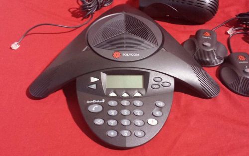 Polycom Soundstation 2 EX  with 2 Extended Mics