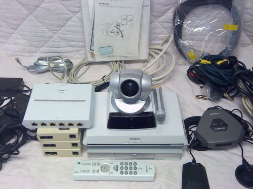 Sony PCS-C1 Network / ISDN VISCA Audio Video Conference Motion Camera System