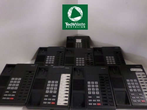 LOT OF 8 TOSHIBA DKT-2010H DIGITAL BUSINESS PHONES *AS IS*  | T4-F18