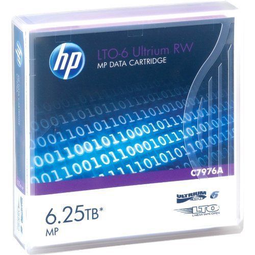 HP  C7976A LTO Ultrium 6 Data Cartridge - 2.5TB/6.25TB  New (20 Pack)