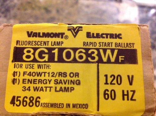 Valmont Electric 8G1063W Ballast