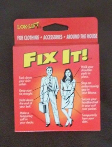 Lok-Lift Fix It For Clothing Accessories Around the House Fabric Repair