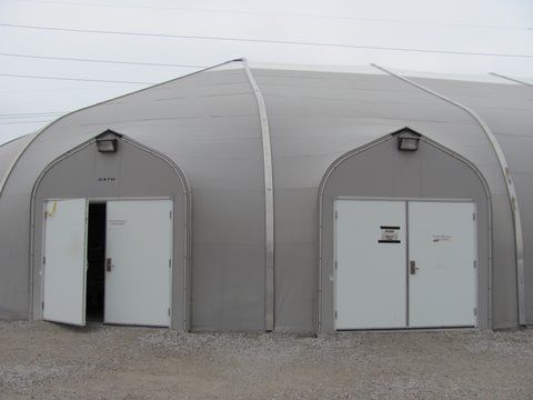 SPRUNG  INSTANT FABRIC STRUCTURE MULTIPURPOSE BUILDING / WAREHOUSE