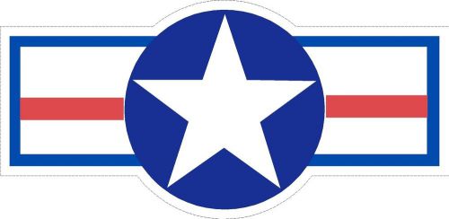 AIR FORCE Hard Hat sticker helmet decal label United States Military Star