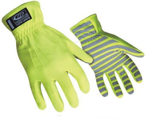 Ringers hi-vis green traffic glove size medium 307-09 for sale
