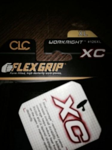 CLC Workright XC #126XL FLEX GRIP form fitted high dexterity work gloves