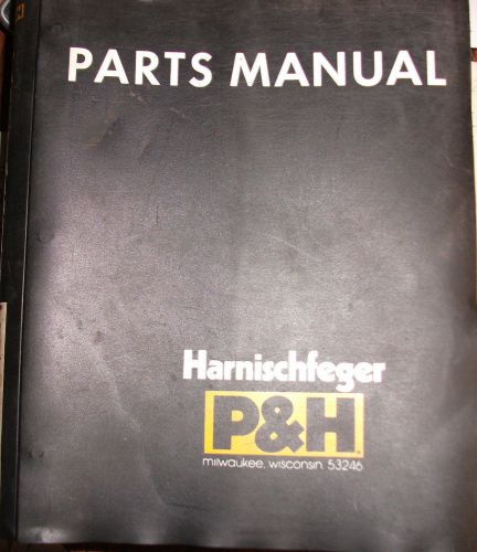 P&amp;H T145 T 145 Crane Parts Catalog Manual Book