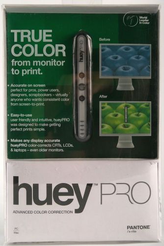 Pantone huey pro meu113 monitor color calibrator apple mac / pc brand new for sale